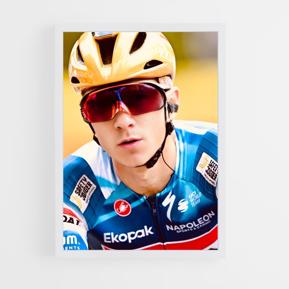 Poster La Piste de Remco – affiche Cyclisme (vue 3)